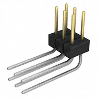 Sullins Connector Solutions - PBC03DBDN - CONN HEADER .100 DUAL R/A 6POS