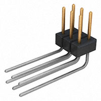 Sullins Connector Solutions - PBC03DBEN - CONN HEADER .100 DUAL R/A 6POS