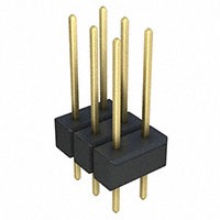Sullins Connector Solutions - PBC03DFAN - CONN HEADER .100 DUAL STR 6POS