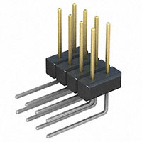 Sullins Connector Solutions - PBC04DBCN - CONN HEADER .100 DUAL R/A 8POS
