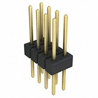 Sullins Connector Solutions - PBC04DFBN - CONN HEADER .100 DUAL STR 8POS