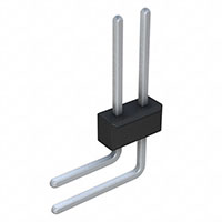 Sullins Connector Solutions - PEC01DGBN - CONN HEADER .100 DUAL R/A 2POS