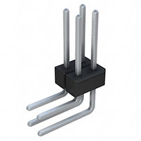 Sullins Connector Solutions - PEC02DGBN - CONN HEADER .100 DUAL R/A 4POS