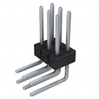 Sullins Connector Solutions - PEC03DGBN - CONN HEADER .100 DUAL R/A 6POS