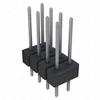 Sullins Connector Solutions - PEC04DFAN - CONN HEADER .100 DUAL STR 8POS