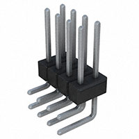 Sullins Connector Solutions - PEC04DGAN - CONN HEADER .100 DUAL R/A 8POS