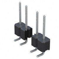 Sullins Connector Solutions - PREC040SBBN-M71RC - CONN HEADER .100" SNGL R/A 40POS