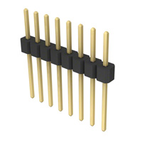 Sullins Connector Solutions - PRPC008SADN-RC - CONN HEADER .100" SNGL STR 8POS