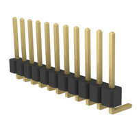 Sullins Connector Solutions - PRPC011SGAN-M71RC - CONN HEADER .100" SNGL R/A 11POS