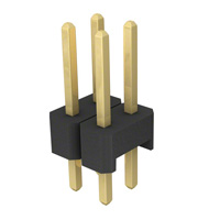 Sullins Connector Solutions - PRPC002DAAN-RC - CONN HEADER .100" DUAL STR 4POS