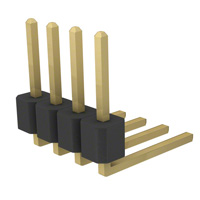 Sullins Connector Solutions - PRPC004SBCN-M71RC - CONN HEADER .100" SNGL R/A 4POS