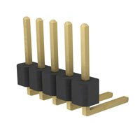 Sullins Connector Solutions - PRPC005SBBN-M71RC - CONN HEADER .100" SNGL R/A 5POS