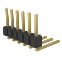 Sullins Connector Solutions - PRPC006SBCN-M71RC - CONN HEADER .100" SNGL R/A 6POS