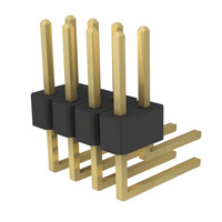 Sullins Connector Solutions - PRPC004DBBN-M71RC - CONN HEADER .100" DUAL R/A 8POS