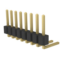 Sullins Connector Solutions - PRPC008SBBN-M71RC - CONN HEADER .100" SNGL R/A 8POS