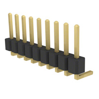 Sullins Connector Solutions - PRPC009SBAN-M71RC - CONN HEADER .100" SNGL R/A 9POS