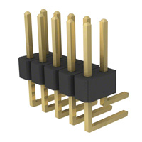 Sullins Connector Solutions - PRPC005DBAN-M71RC - CONN HEADER .100" DUAL R/A 10POS