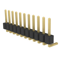 Sullins Connector Solutions - PRPC011SBAN-M71RC - CONN HEADER .100" SNGL R/A 11POS