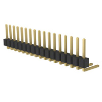 Sullins Connector Solutions - PRPC017SBBN-M71RC - CONN HEADER .100" SNGL R/A 17POS