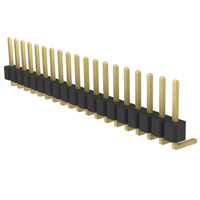 Sullins Connector Solutions - PRPC019SBAN-M71RC - CONN HEADER .100" SNGL R/A 19POS