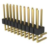 Sullins Connector Solutions - PRPC010DGAN-M71RC - CONN HEADER .100" DUAL R/A 20POS