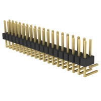 Sullins Connector Solutions - PRPC019DBAN-M71RC - CONN HEADER .100" DUAL R/A 38POS