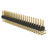 Sullins Connector Solutions - PRPC022DBAN-M71RC - CONN HEADER .100" DUAL R/A 44POS