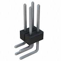 Sullins Connector Solutions - PTC02DGAN - CONN HEADER .100 DUAL R/A 4POS