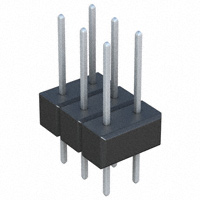 Sullins Connector Solutions - PTC03DAAN - CONN HEADER .100 DUAL STR 6POS
