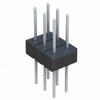 Sullins Connector Solutions - PTC03DABN - CONN HEADER .100 DUAL STR 6POS