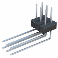 Sullins Connector Solutions - PTC03DBEN - CONN HEADER .100 DUAL R/A 6POS