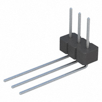 Sullins Connector Solutions - PTC03SBEN - CONN HEADER .100 SINGL R/A 3POS