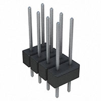 Sullins Connector Solutions - PTC04DFAN - CONN HEADER .100 DUAL STR 8POS