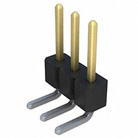 Sullins Connector Solutions - PXC03SBAN - CONN HEADER 3POS .100 R/A