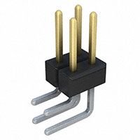 Sullins Connector Solutions - PXC04DBAN - CONN HEADER 8POS.100 R/A DL