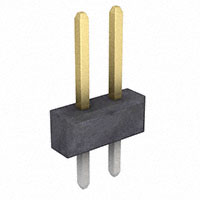 Sullins Connector Solutions - PZC01DAAN - CONN HEADER .100 DUAL STR 2POS