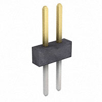 Sullins Connector Solutions - PZC01DABN - CONN HEADER .100 DUAL STR 2POS