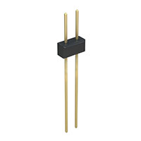 Sullins Connector Solutions - PZC01DAGN - CONN HEADER .100 DUAL STR 2POS