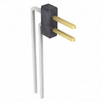 Sullins Connector Solutions - PZC01DBEN - CONN HEADER .100 DUAL R/A 2POS