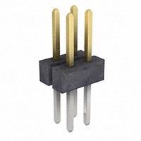 Sullins Connector Solutions - PZC02DABN - CONN HEADER .100 DUAL STR 4POS