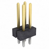 Sullins Connector Solutions - PZC02DFAN - CONN HEADER .100 DUAL STR 4POS