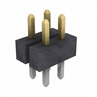 Sullins Connector Solutions - PZC02DZAN - CONN HEADER 4POS .100 DL