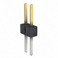 Sullins Connector Solutions - PZC02SABN - CONN HEADER .100 SINGL STR 2POS