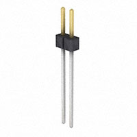 Sullins Connector Solutions - PZC02SAGN - CONN HEADER .100 SINGL STR 2POS