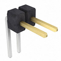 Sullins Connector Solutions - PZC02SBCN - CONN HEADER .100 SINGL R/A 2POS