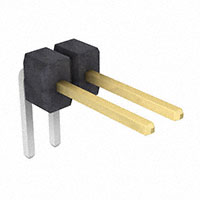 Sullins Connector Solutions - PZC02SGBN - CONN HEADER .100 SINGL R/A 2POS