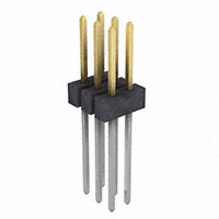 Sullins Connector Solutions - PZC03DFEN - CONN HEADER .100 DUAL STR 6POS