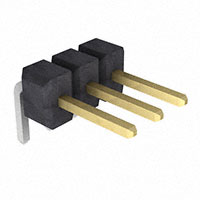 Sullins Connector Solutions - PZC03SBAN - CONN HEADER .100 SINGL R/A 3POS