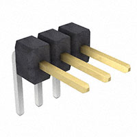Sullins Connector Solutions - PZC03SBBN - CONN HEADER .100 SINGL R/A 3POS