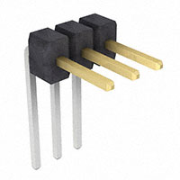 Sullins Connector Solutions - PZC03SBDN - CONN HEADER .100 SINGL R/A 3POS